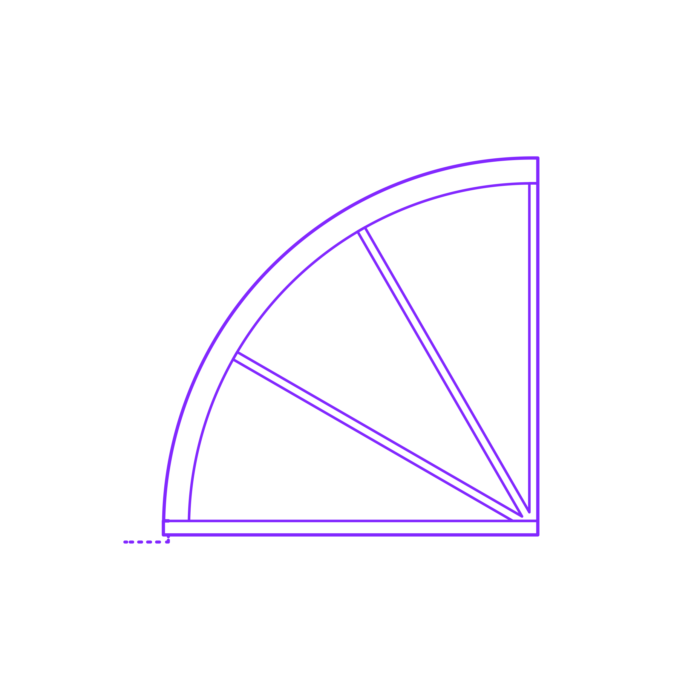 Buildings Skylights Barrel Vault Quarter Round Outline Drawing Svg Vector Free Vectors